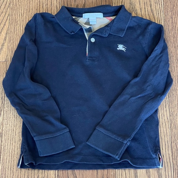 BURBERRY Pique Cotton Polo Shirt - Picture 6 of 10